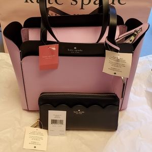 Beautiful NWT Kate Spade purse and wallet set